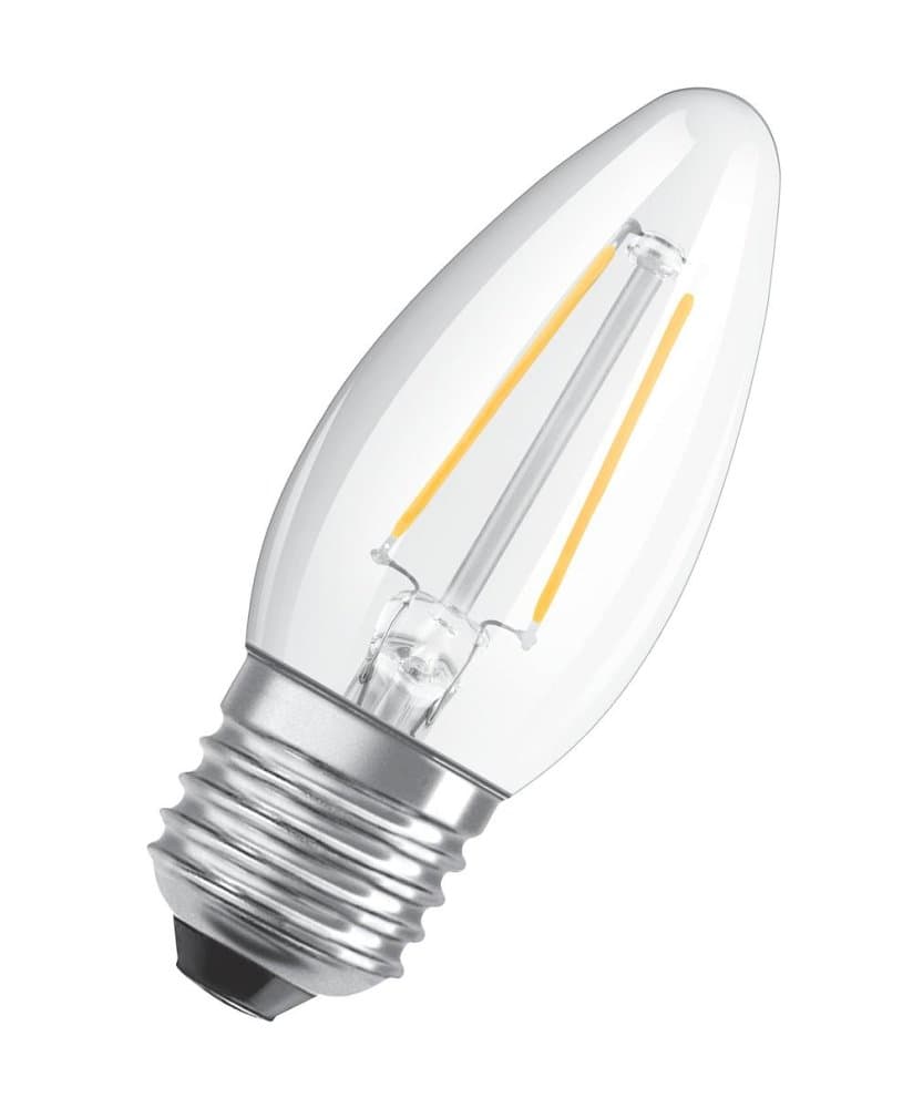 LED žiarovka E27 B35 CL 4,8W = 40W 470lm 2700K Warm 300° Filament OSRAM SUPERSTAR Dimmable 1