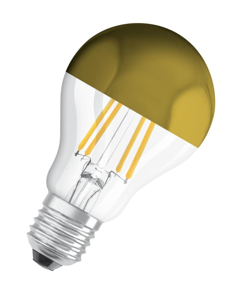 LED žiarovka E27 A60 7W = 50W 650lm 2700K Warm OSRAM Mirror Gold