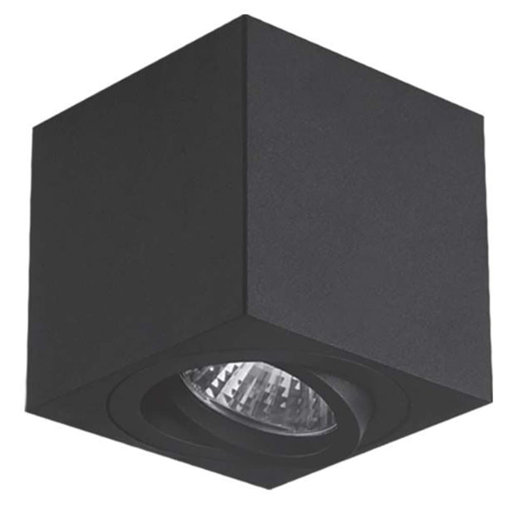 SPOT svietidlo na povrchovú montáž 1x GU10 Movable Black OTTO Videx