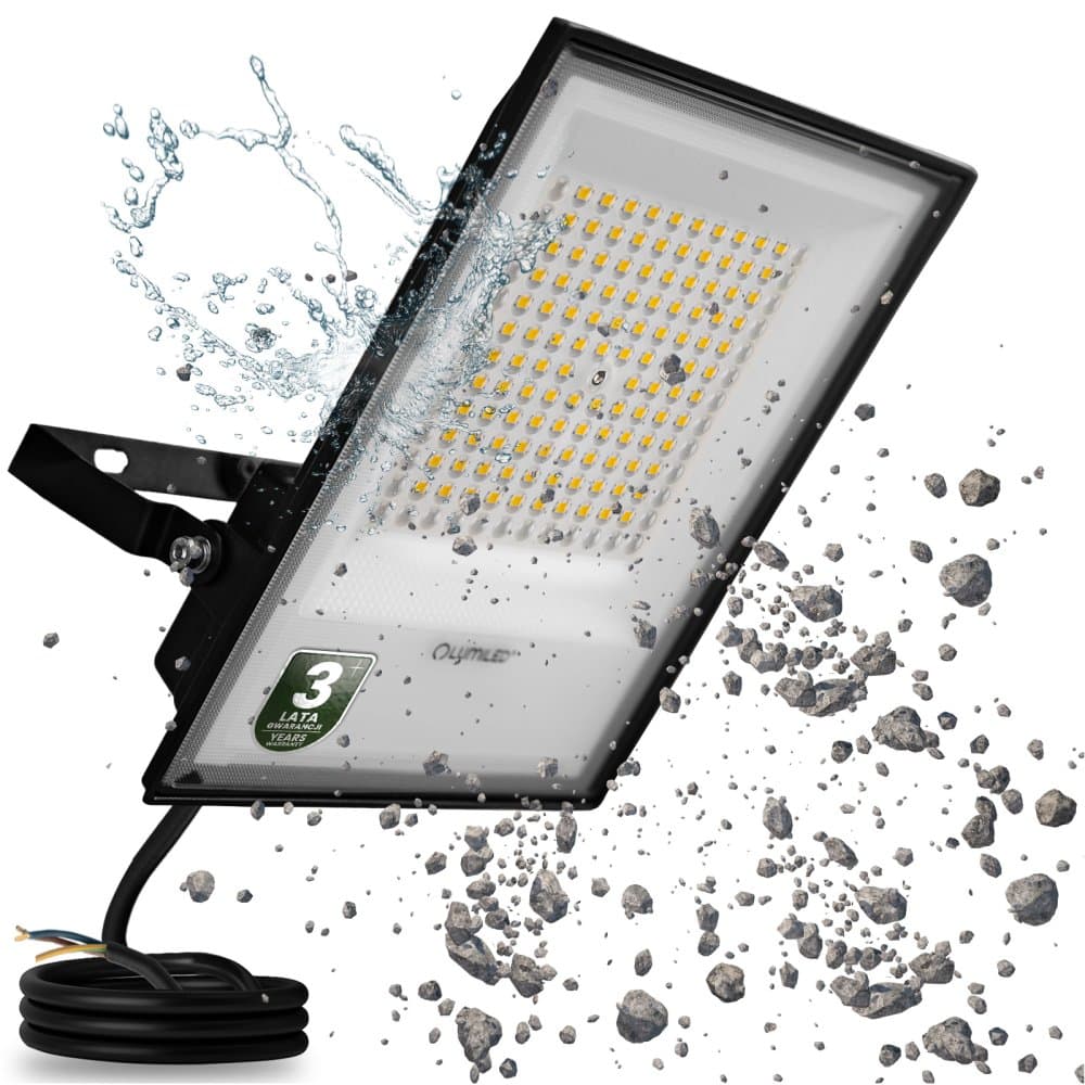 LED reflektory vonkajšie BRIGHT 100W 11000lm 4000K Vodotesné IP65 LUMILED 1