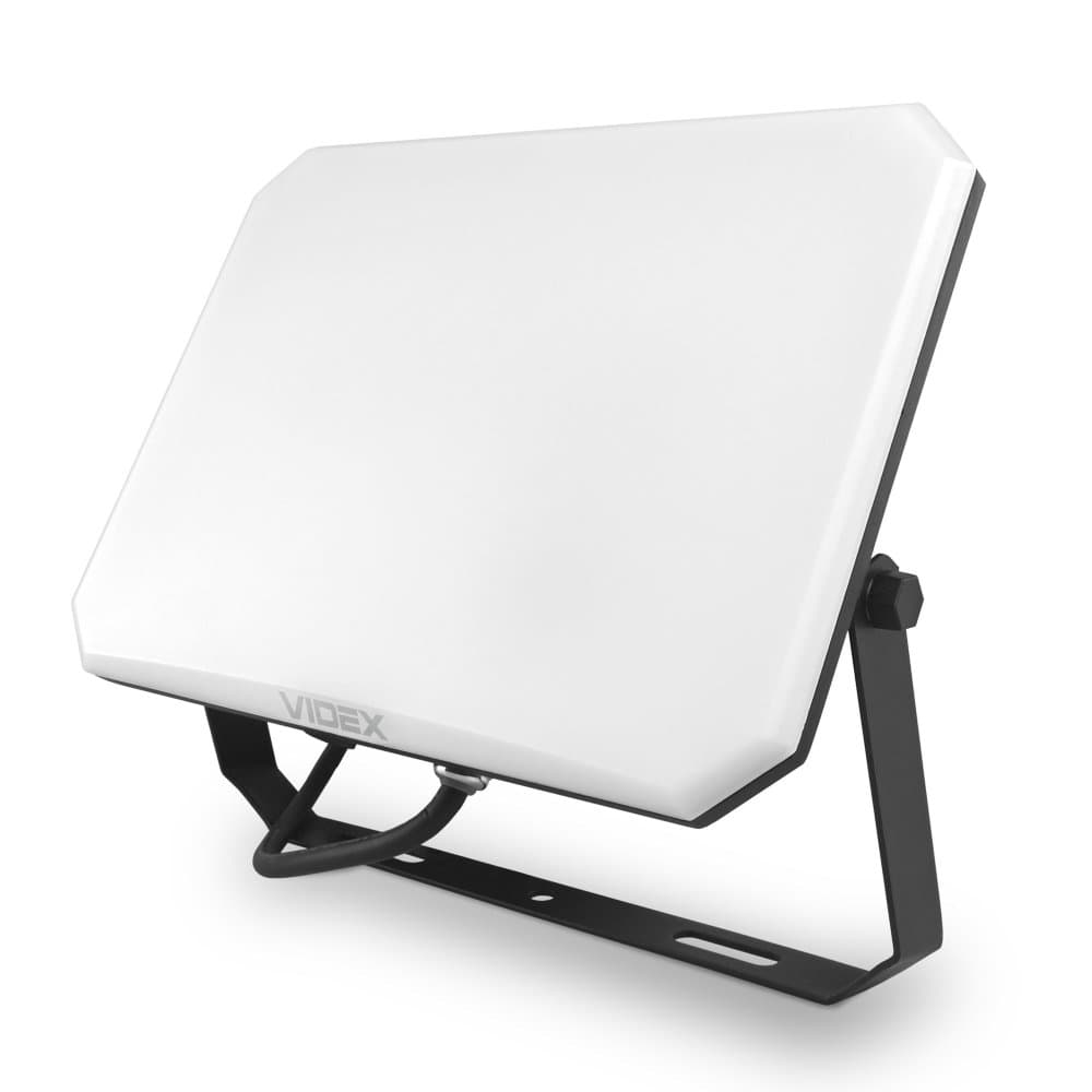 LED reflektor 100W 9500lm 5000K studená čierna s mliečnym odtieňom Videx 1