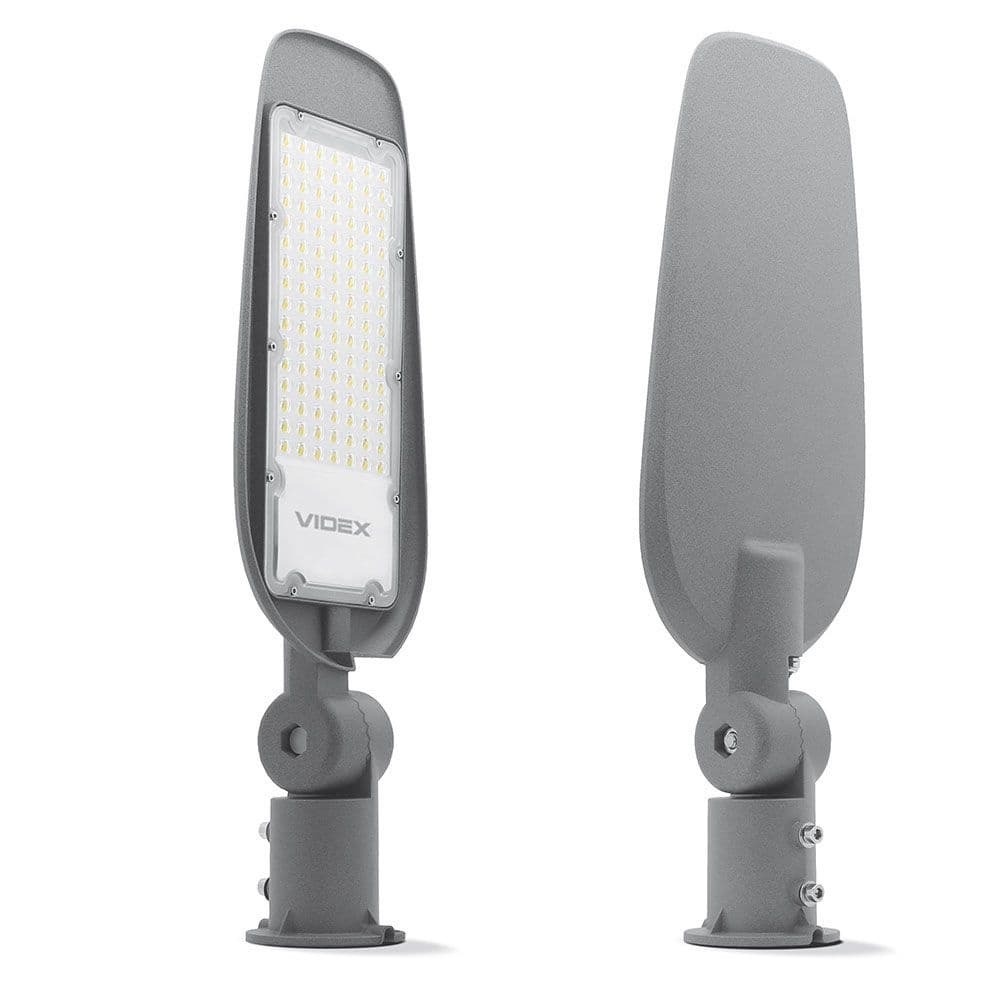 Uličná lampa LED 100W 10000lm 5000K neutrálna 130° 0, 48A sivá VIDEX 1