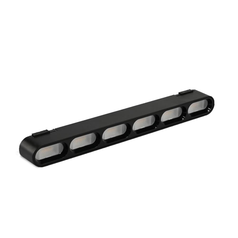 LED lampa na magnetickú lištu 11W 880lm 4000K neutrálna CRI90 90° čierna VIDEX 1