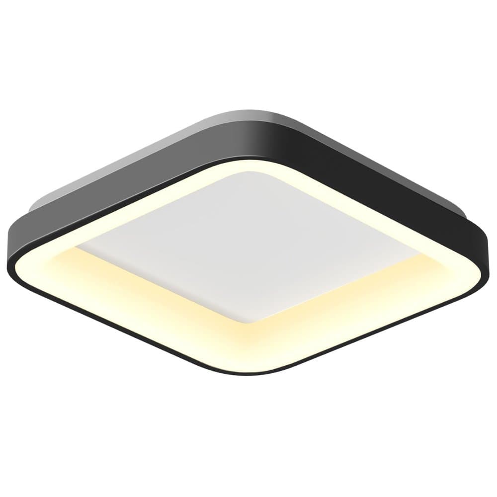 LED stropné svietidlo 72W 7500lm 2700-6000K CCT čierna Stmievateľné + diaľkové ovládanie EDGE Videx 1