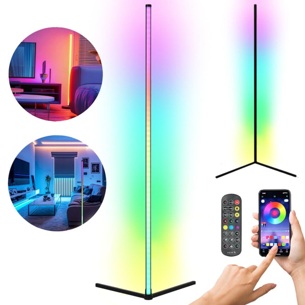 LED stojaca lampa Black CCT RGB Aplikácia Smart Pilot 1