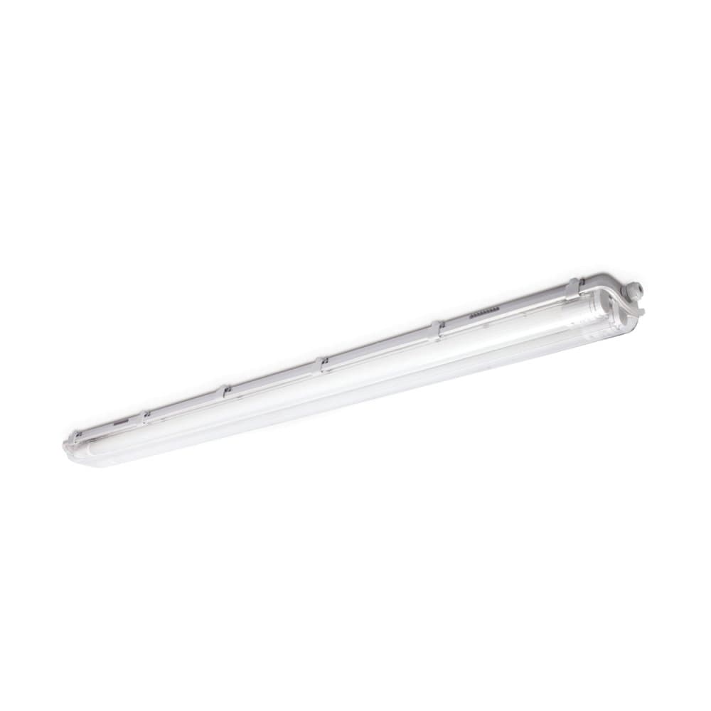 Súprava hermetické priemyselné svietidlo 2x120cm + LED trubica T8 18W 6500K studená IP65 Kobi