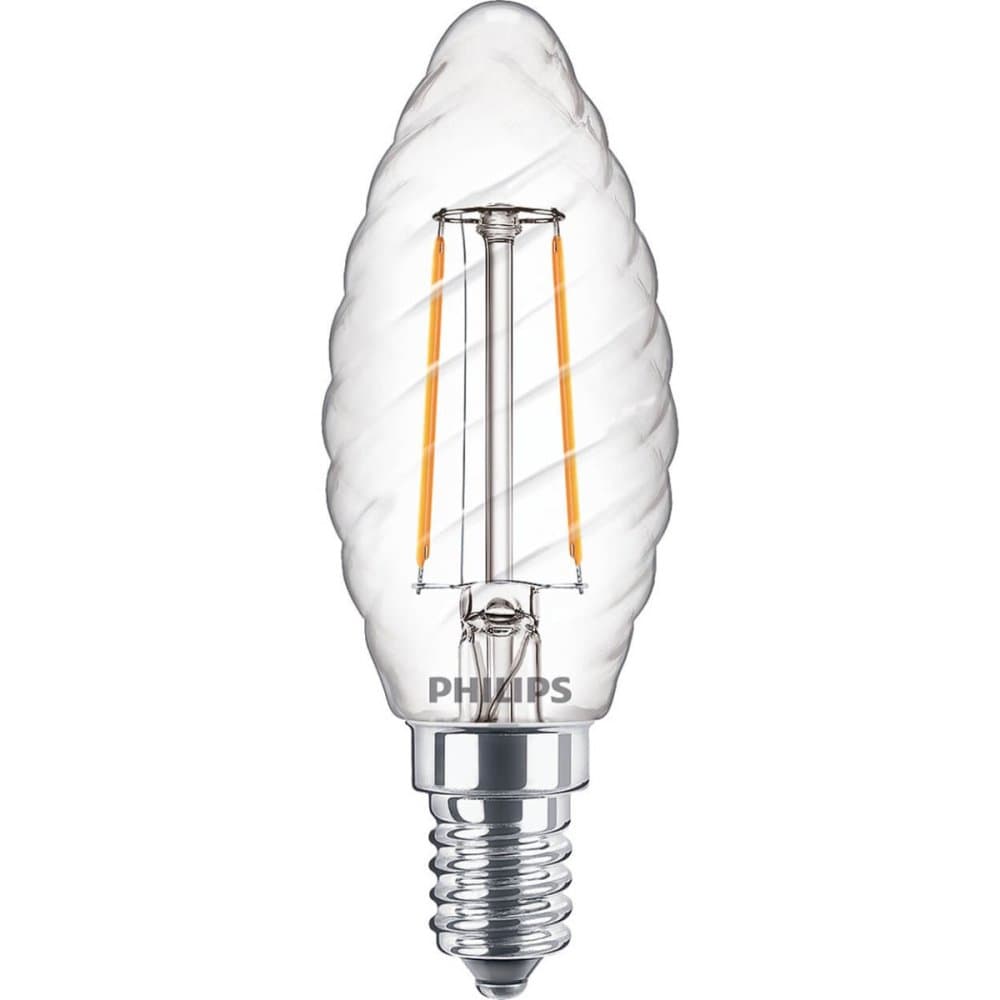 LED žiarovka E14 BW35 2W = 25W 250lm 2700K Warm Filament PHILIPS