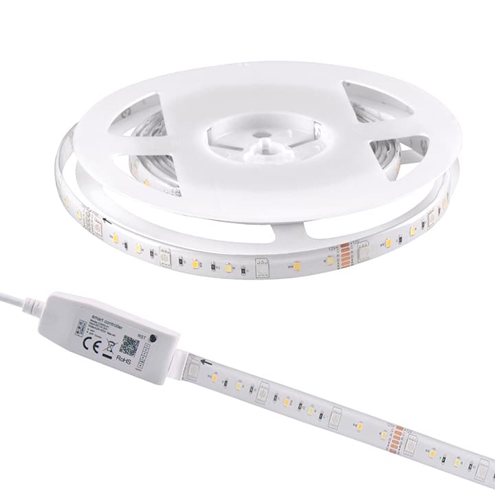 LED pásik WiFi Tuya 8W 680lm 3000-6000K RGBW CCT 120° IP65 stmievateľný WiFi SMART Sanico Goldlux