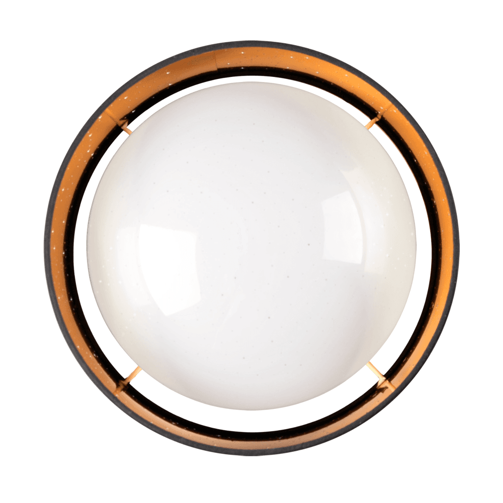 LED plafón stropný 24W 2600lm 4000K neutrálna 120° biely čierny zlatý Tuluza Goldlux