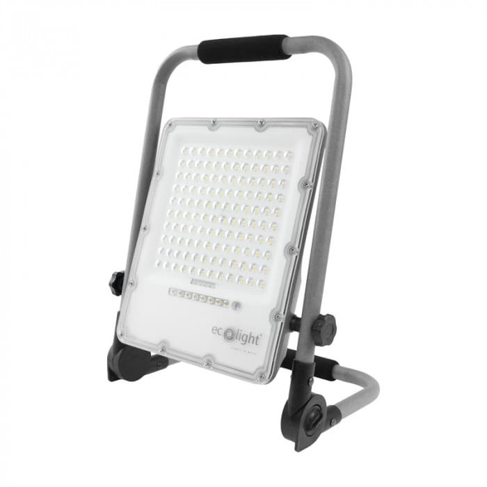 LED reflektor Halogénový akumulátor 50W 5000K 1620lm IP65 Ecolight 1