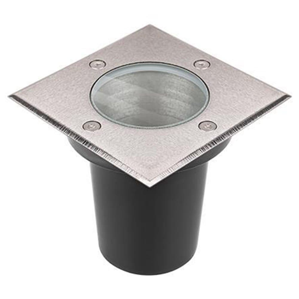 LED GU10 štvorcové záhradné zemné reflektory IP66 IK09