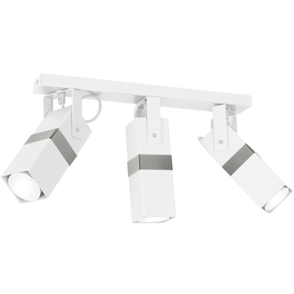 Stropné svietidlo 3x GU10 Spot White + Silver VIDAR Milagro Moderný štýl 1
