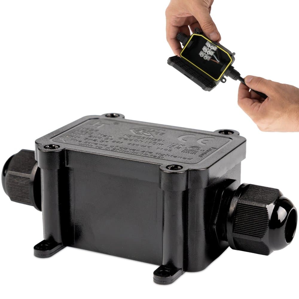 Hermetická povrchová spojka na kábel 0, 5 - 2, 5mm IP68 LUMILED 1