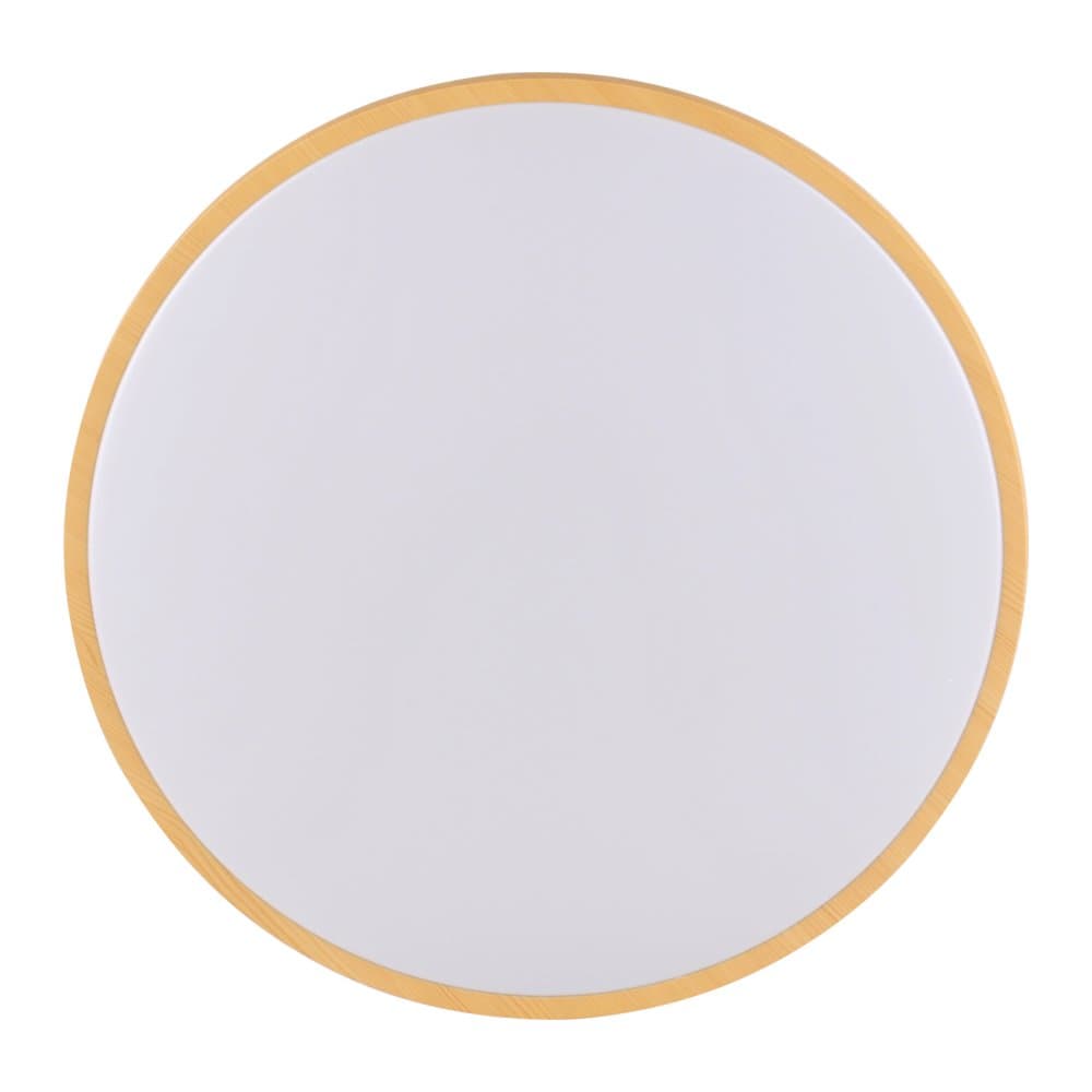 Plafón LED stropný 24W 2600lm 4000K neutrálna 120° biely hnedý WOODY Goldlux