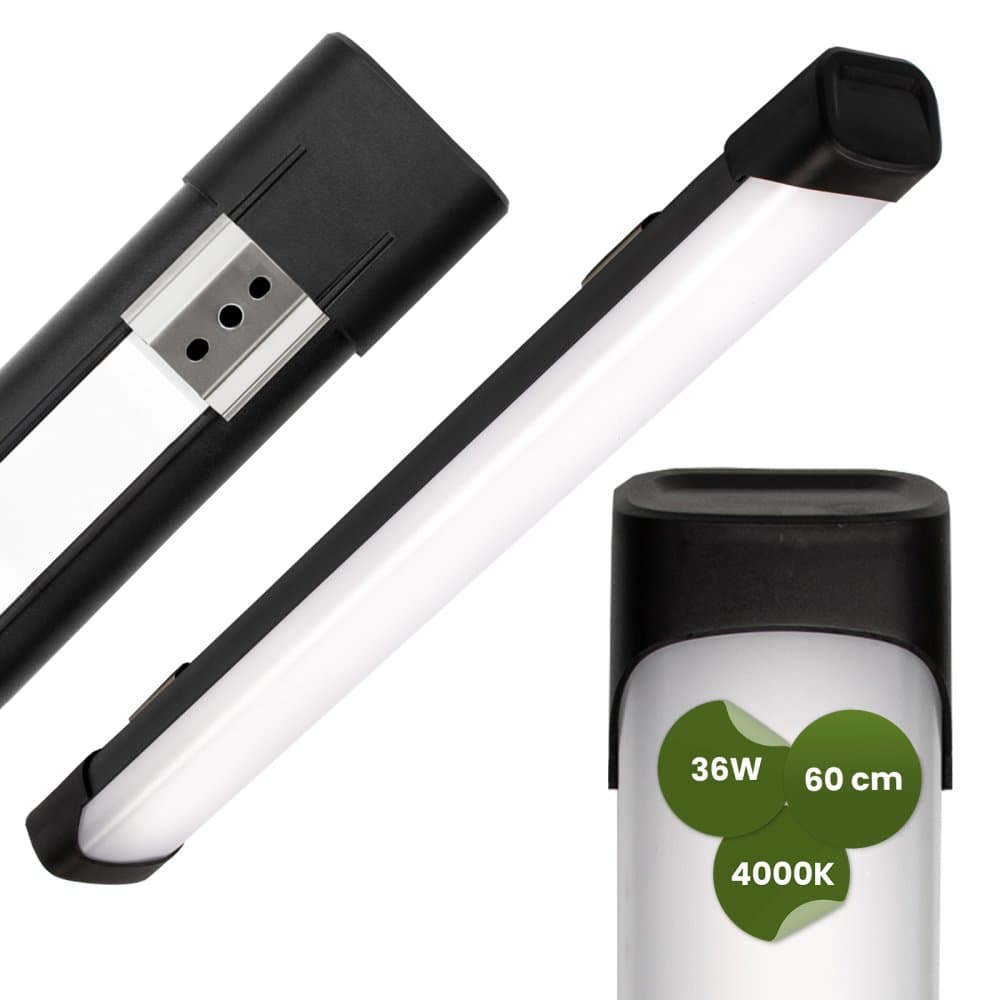 Lineárne LED svietidlo stropné prisadené 36W 4320lm LINUS 4000K neutrálna 60cm LUMILED 1