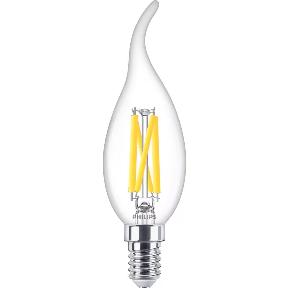 LED žiarovka E14 BA35 3,4W = 40W 470lm 2700 Warm Filament PHILIPS Stmievateľná 1