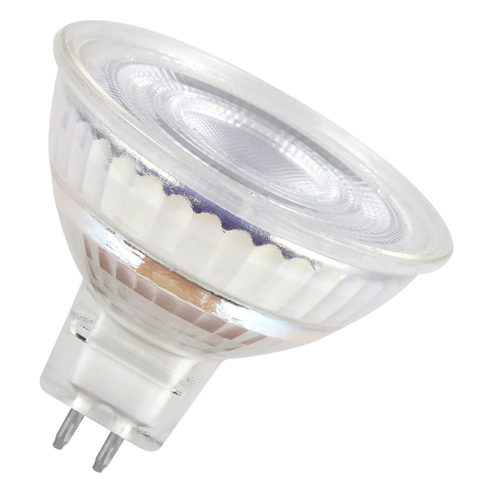 5x LED žiarovka MR16 Reflector GU5.3 3,8W = 35W 345lm 2700K Warm 12V 36° BASE Osram