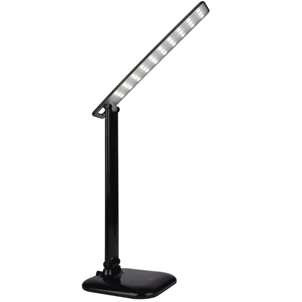 Školská stolná lampa Jowi Y1096 čierna teplá 9W stolná lampa GOLDLUX (Polux)