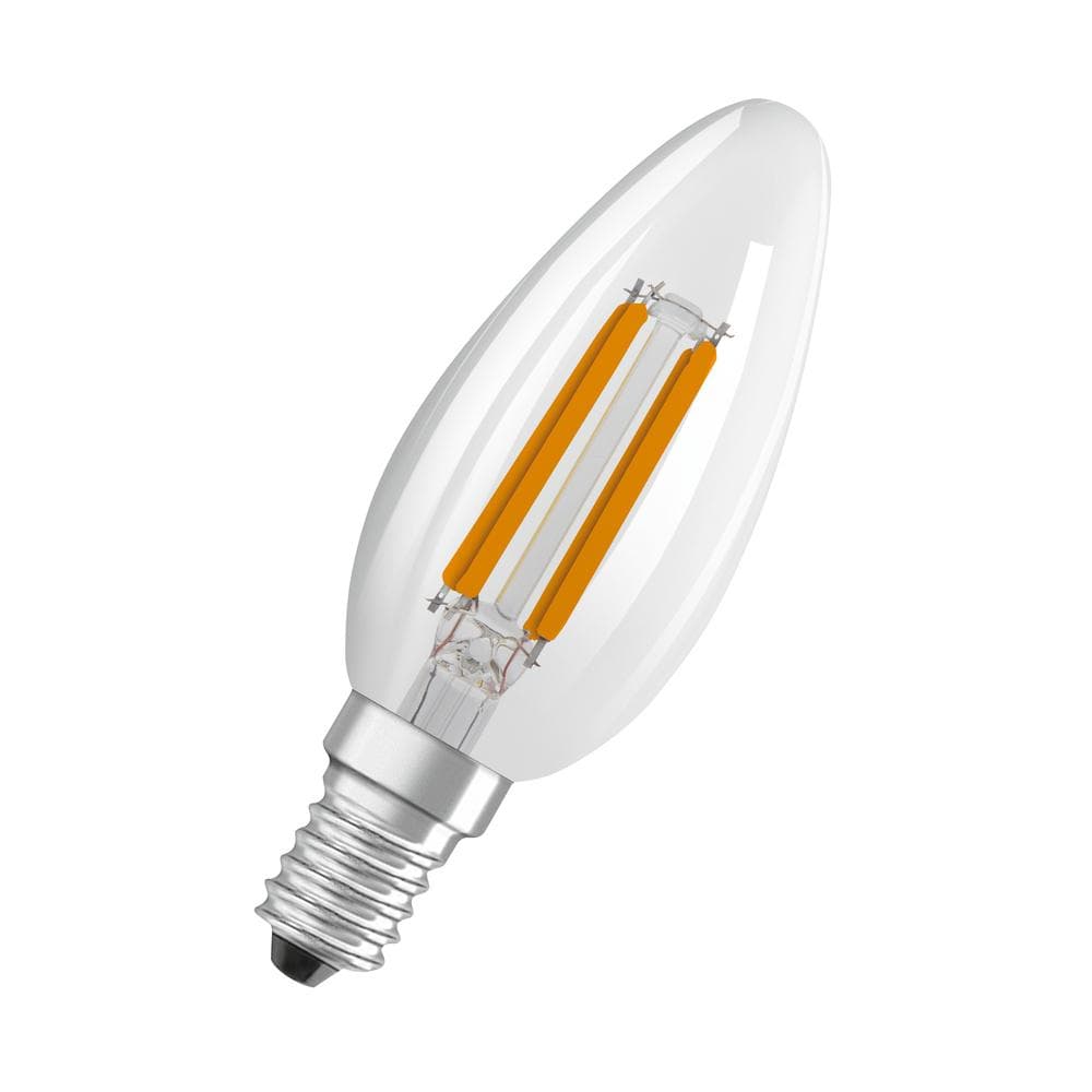 LED žiarovka B35 Candle E14 2,5W = 40W 470lm 2700K Warm 300° 188lm/W CLASSIC ENERGETICKÁ ÚSPORNOSŤ Osram