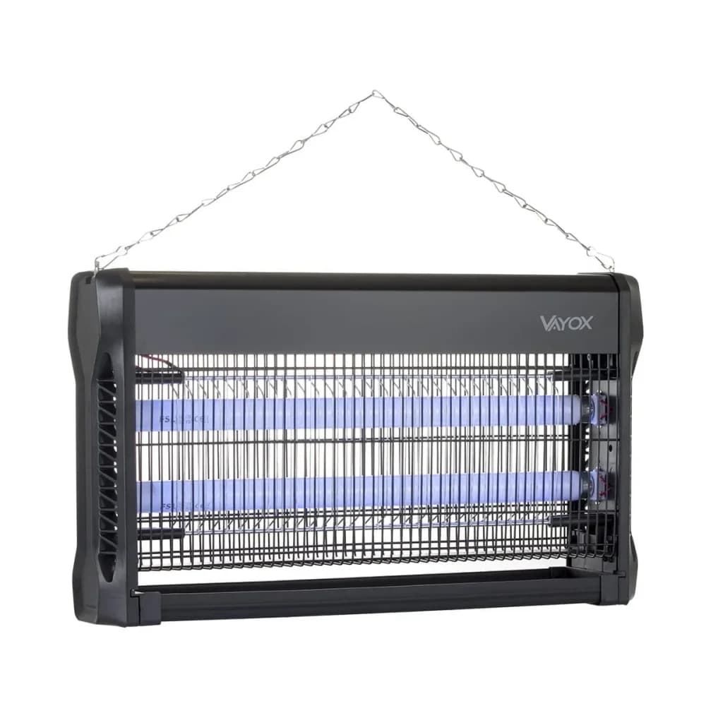 Insekticídna lampa Elektrická pasca 120m2 na muchy komáre hmyz VAYOX