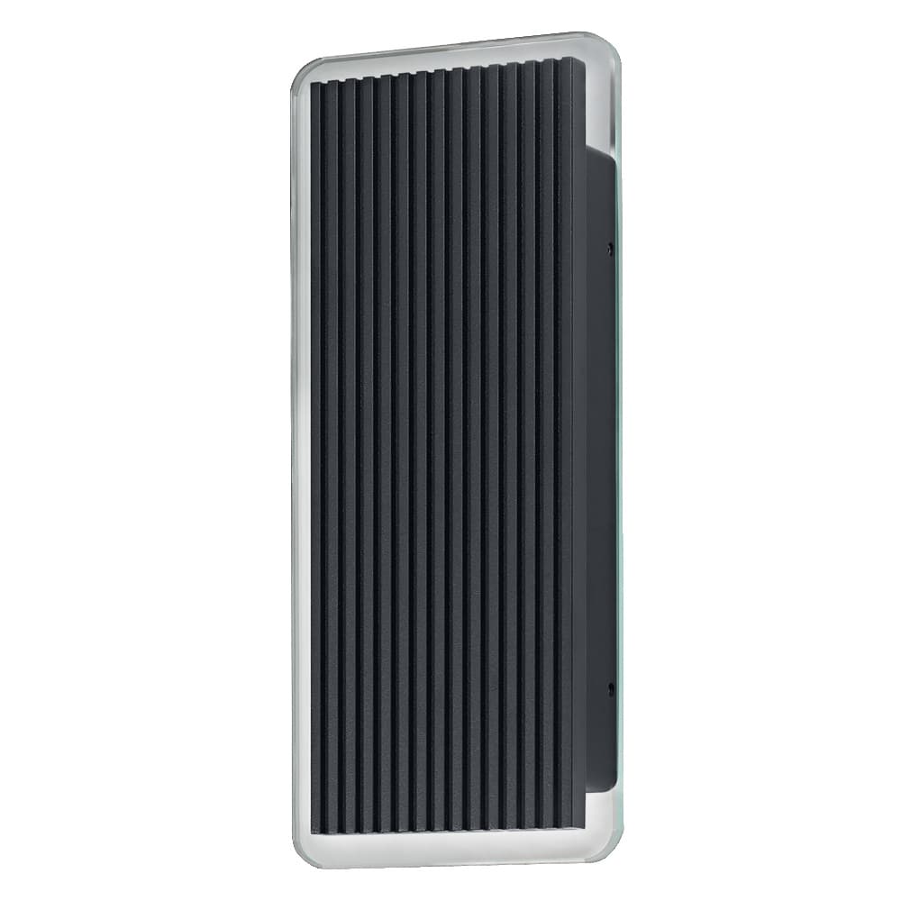 Záhradné nástenné svietidlo LED 6W 480lm 3000K teplá biela sivé IP54 ENDURA Osram