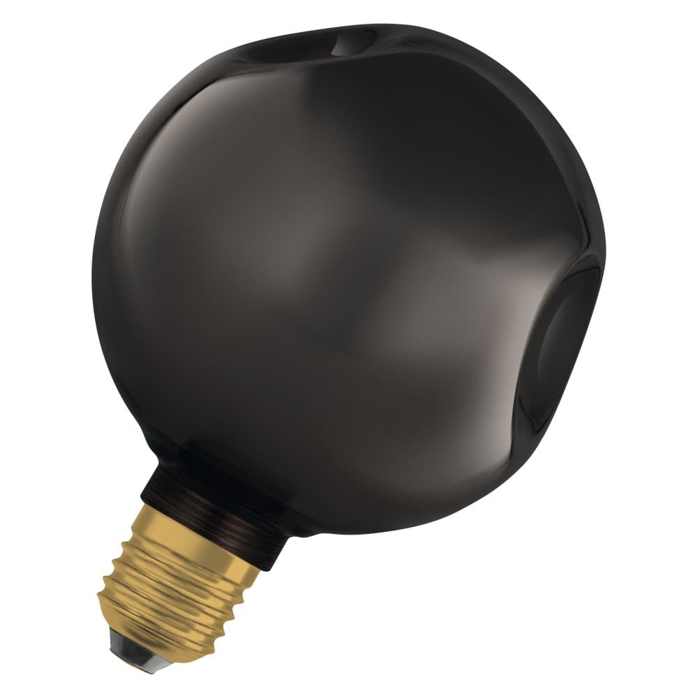 LED žiarovka E27 guľa 3, 5W 300lm 2700K teplá dekoratívna čierna ELECTRO GLASS SMALL Osram