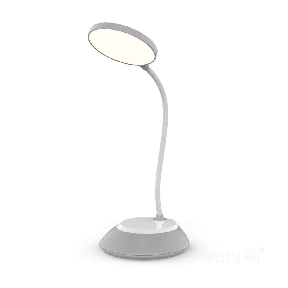 Stolná lampa LED 5W bezdrôtovo stmievateľná CCT DIM Grey Kobi
