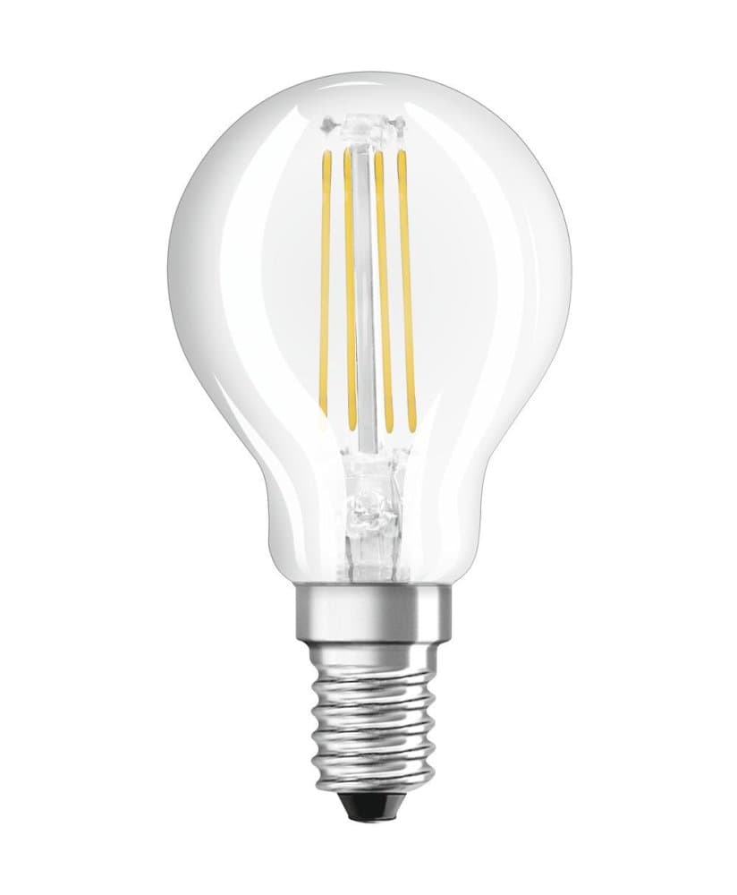 5PAK LED žiarovka E14 P45 4W = 40W 470lm 2700K Teplé vlákno OSRAM Base 1