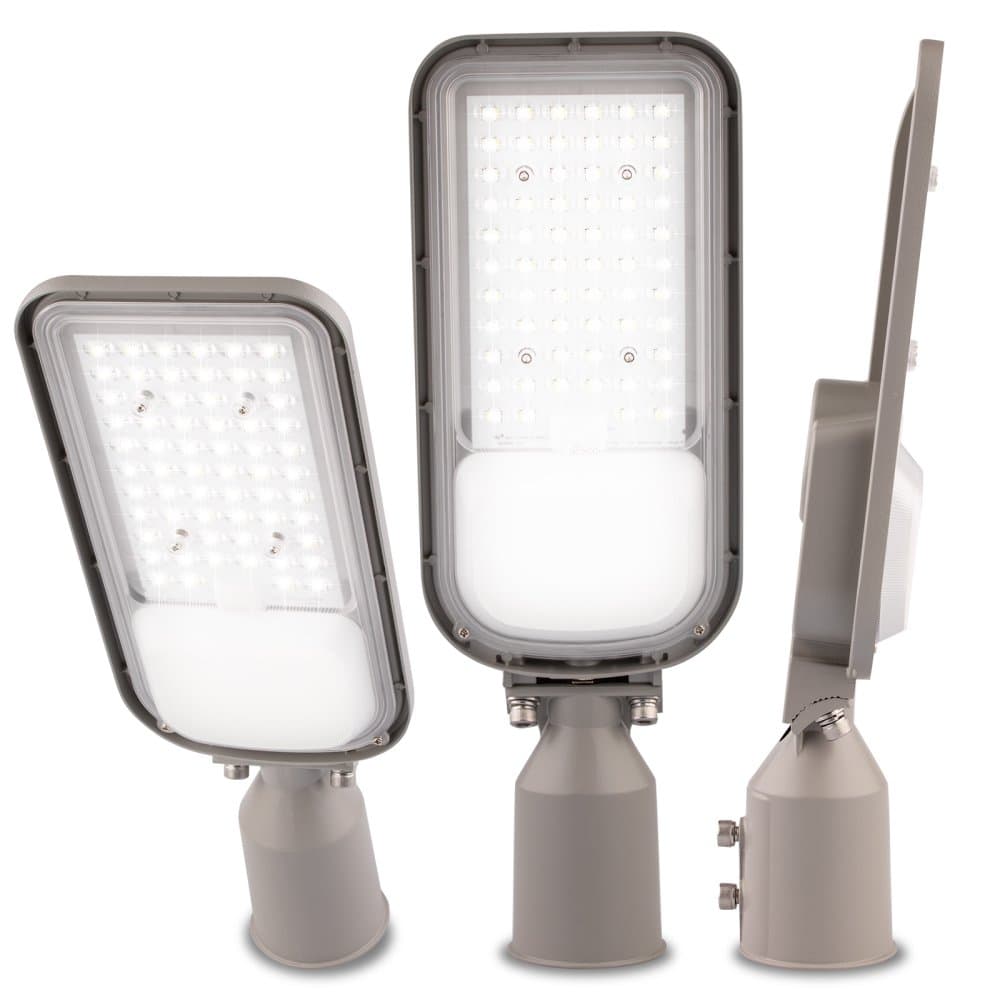 LED pouličné svietidlo LUXOS2 Priemyselné cestné svietidlo 50W 7000lm 4000K IP65 ALS LUMILED