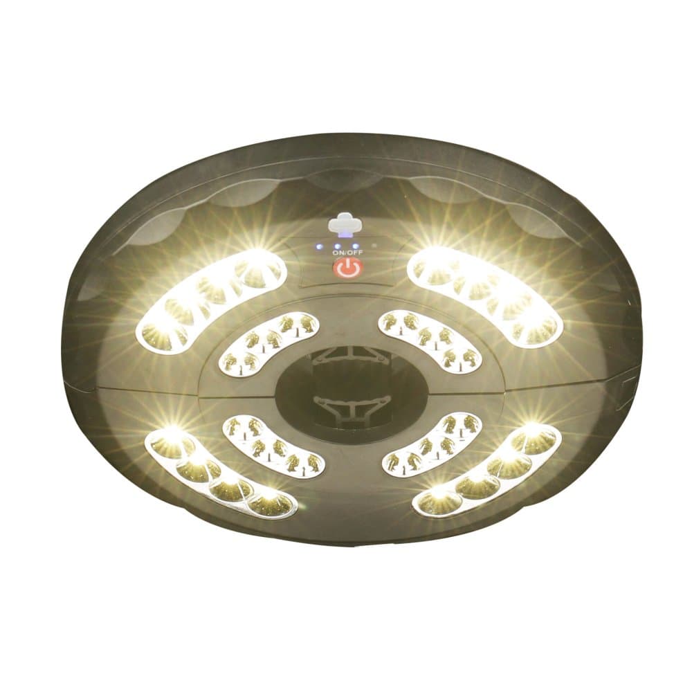 Nabíjacia lampa pod dáždnik čierna IP44 Birrra Sanico Goldlux 1