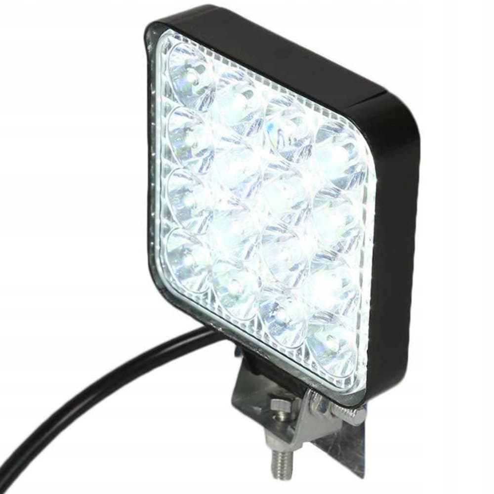 Pracovná lampa 48W halogénová pátracia lampa 16 LED 10-30V DC 130lm/W IP67 1