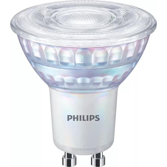 Sada 3x LED halogénová žiarovka GU10 PAR16 3,8W = 50W 345lm 2700 Warm 36° PHILIPS Stmievateľná