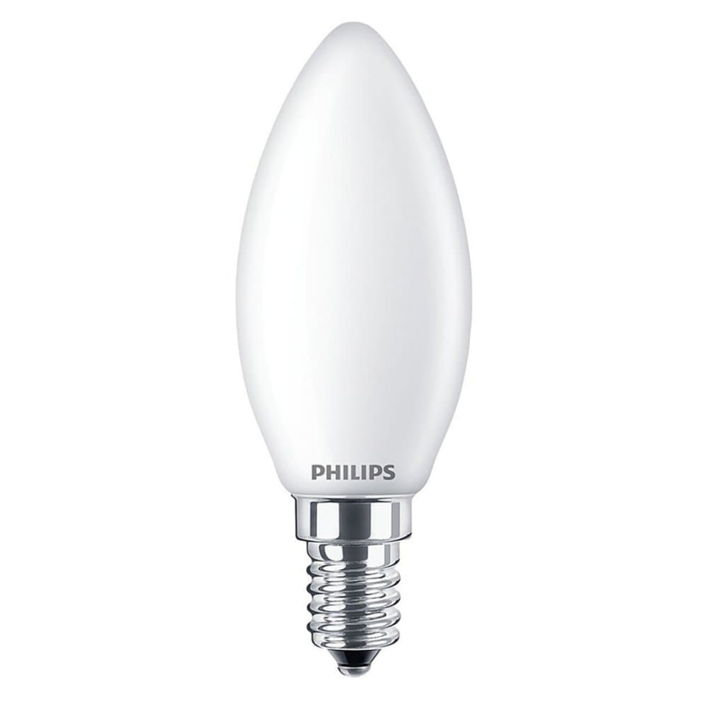 LED žiarovka E14 B35 4,3W = 40W 470lm 2700K teplá PHILIPS 1