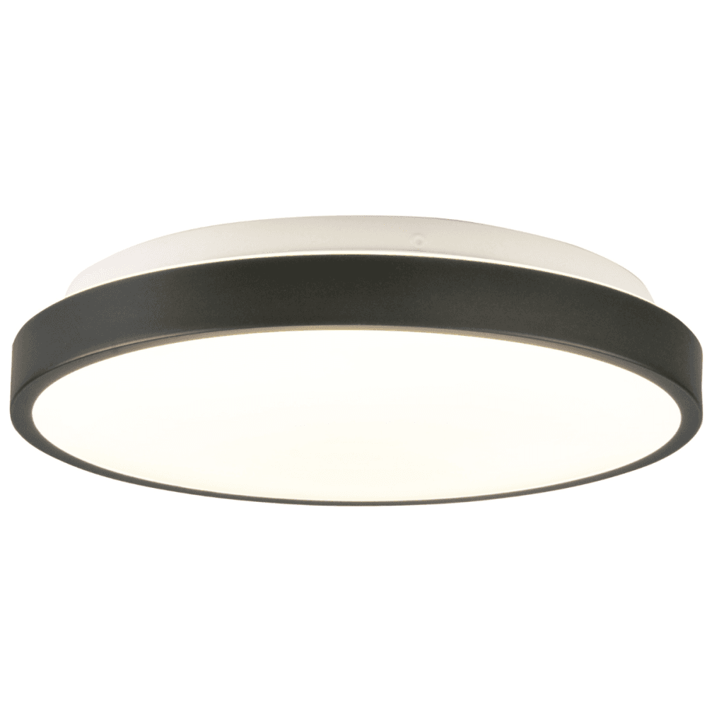 LED plafón stropný 15W 1600lm 4000K neutrálna 120° biely čierny Kern Sanico Goldlux