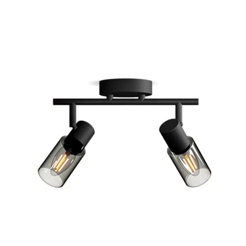 Reflektorové stropné svietidlo 2x E14 Black Palms Philips 1
