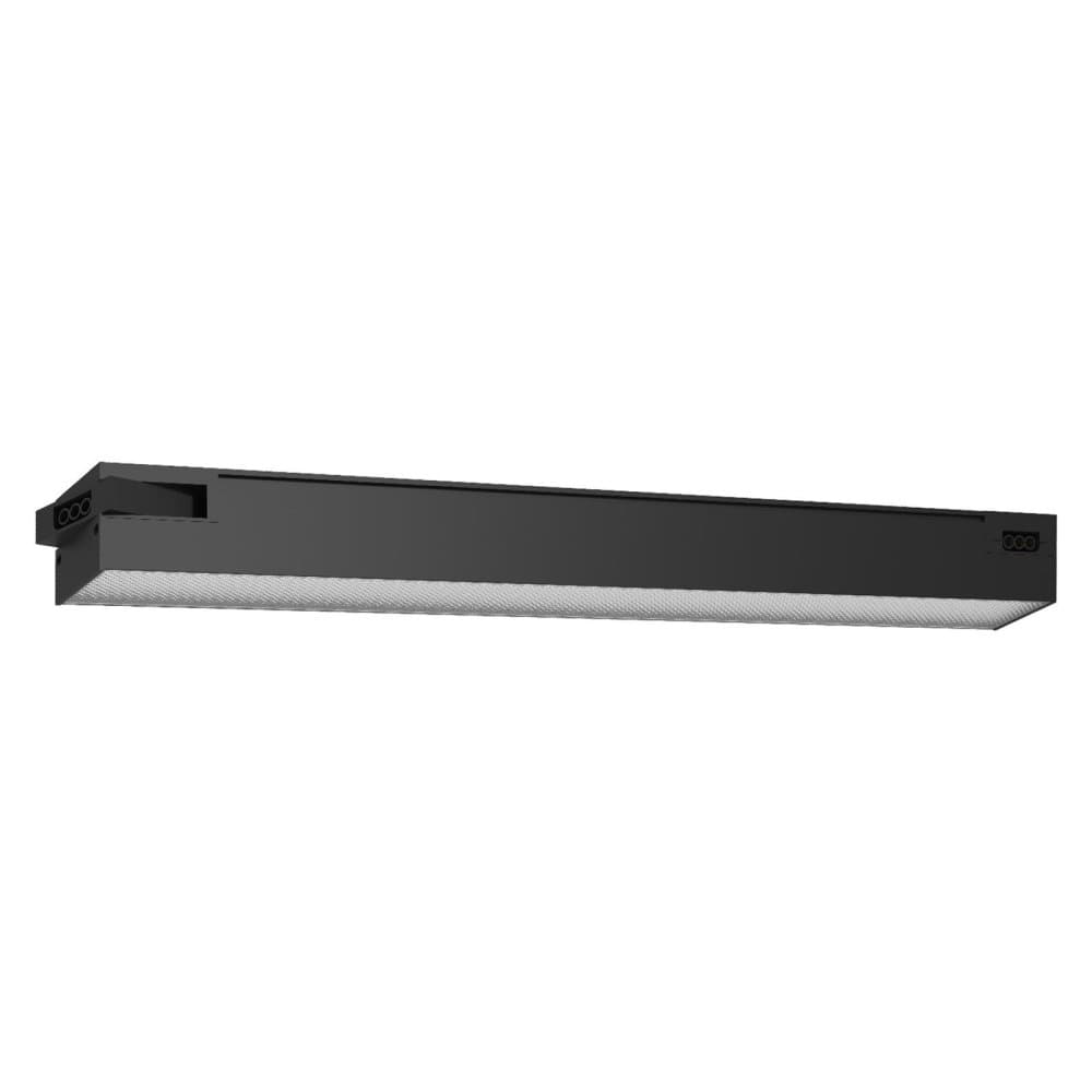 Modulárna povrchová panelová lampa LED 24W 2400lm 5000K Cold Black Videx