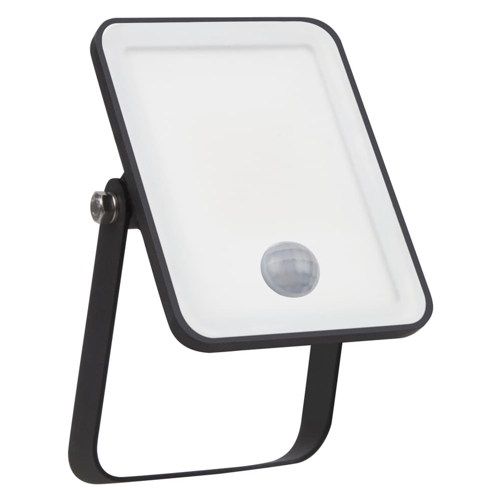 LED reflektor 10W 4000K 900lm IP65 čierny so senzorom pohybu LEDVANCE ESSENTIAL SENSOR