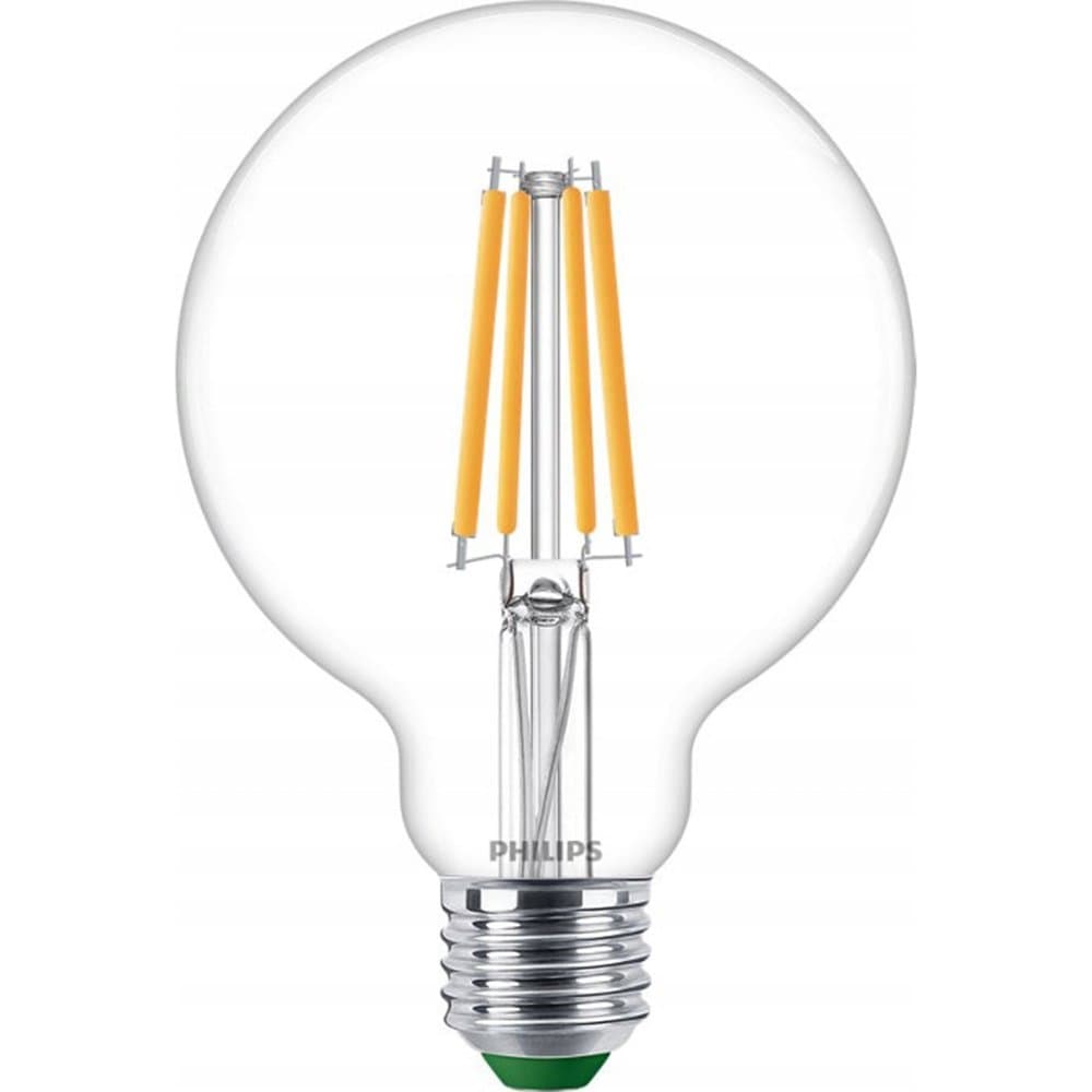 LED žiarovka E27 G95 4W = 60W 840lm 2700K teplé vlákno PHILIPS Ultra Efficient 1