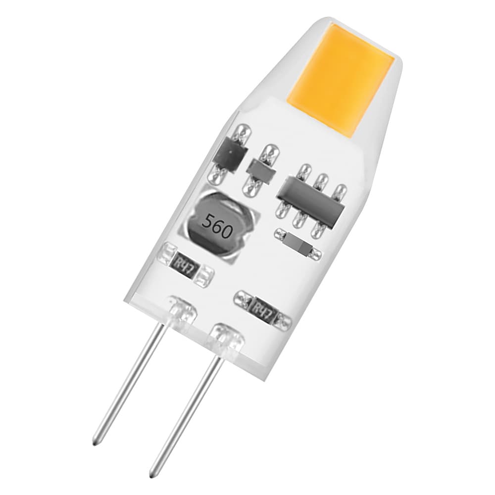 5x LED žiarovka G4 1W = 10W 100lm 2700K Warm 12V 320° BASE Osram