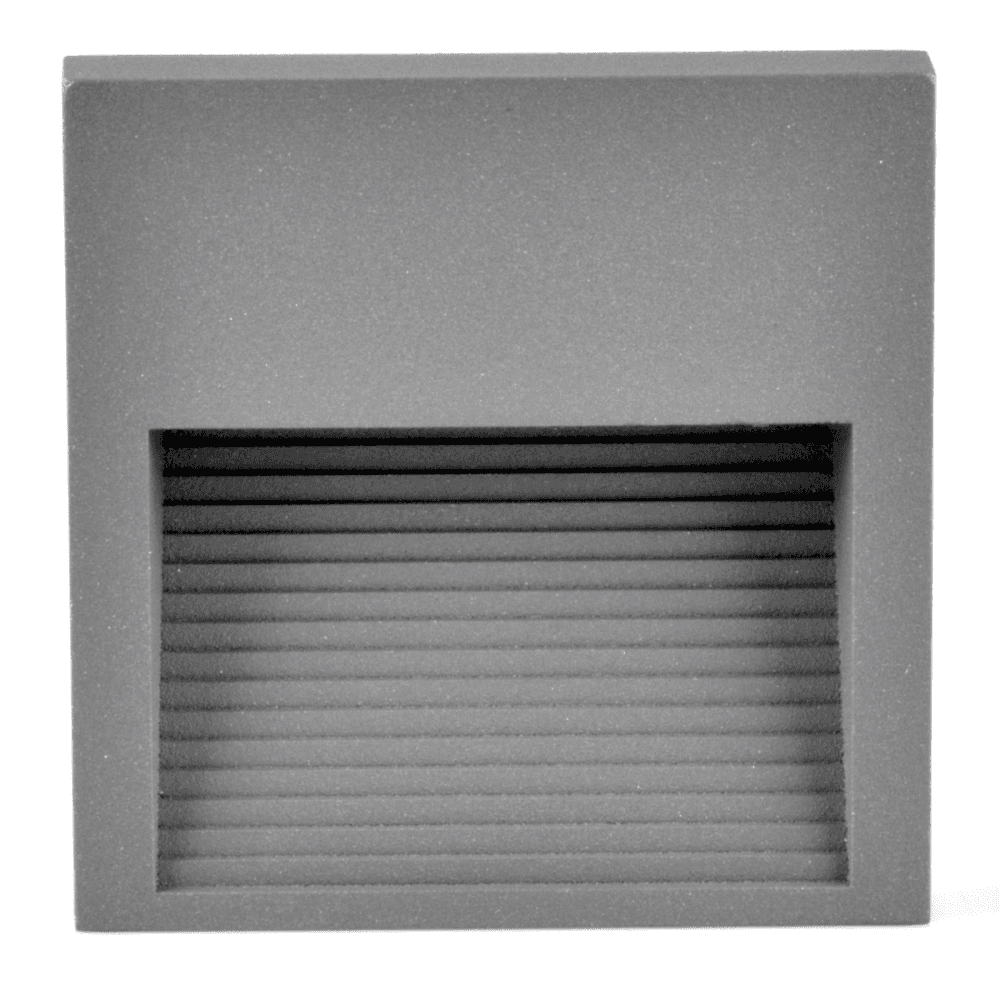 Schodiskové svietidlo 3W 50lm 4000K neutrálna sivá IP44 Q LED Sanico 1