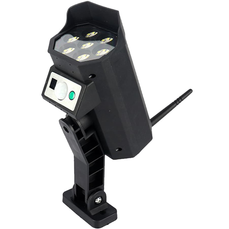 LED solárna vonkajšia kamera atrapa Záhradný senzor + diaľkové ovládanie 1