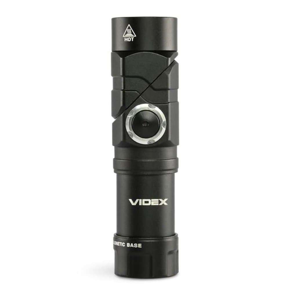 Vodotesná taktická LED dobíjacia baterka 10W 600lm 5000K A244RH VIDEX