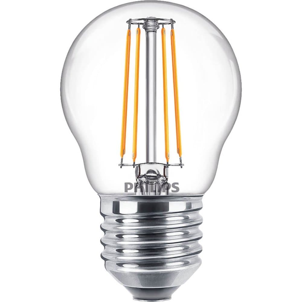 LED žiarovka E27 P45 4,3W = 40W 470lm 2700K Teplé vlákno PHILIPS