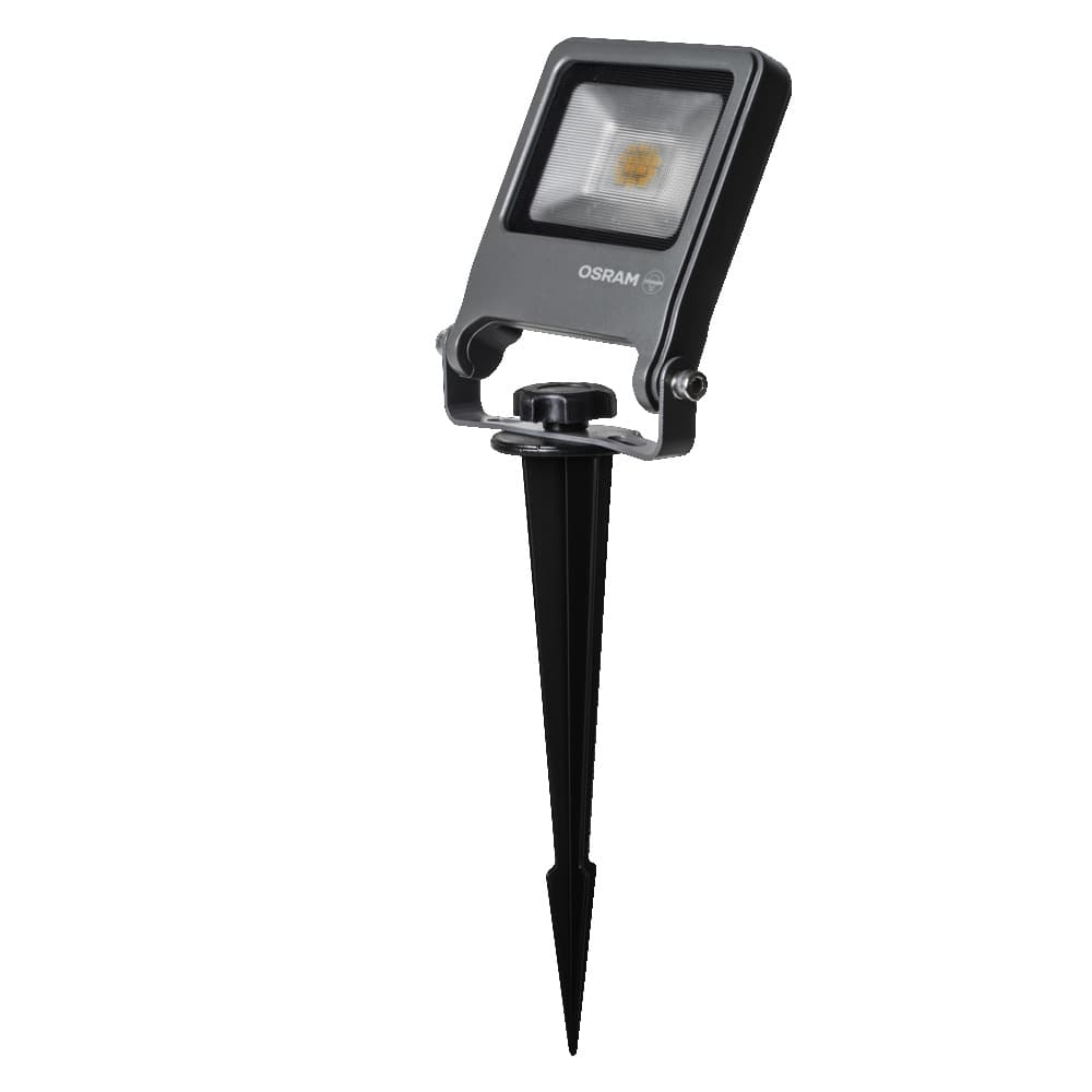 Záhradná zapichovacia lampa LED 10W 800lm 3000K teplá biela sivá IP65 Endura Osram