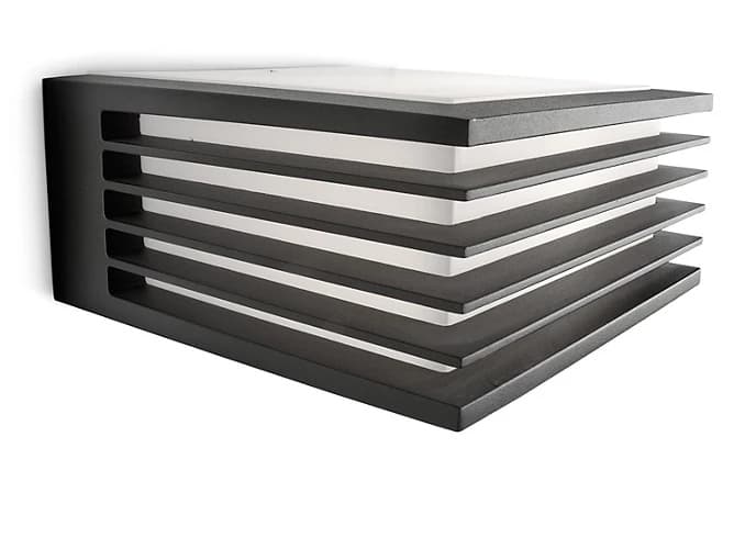 SHADES myGarden E27 IP44 Antracit PHILIPS LED fasádne nástenné svietidlo