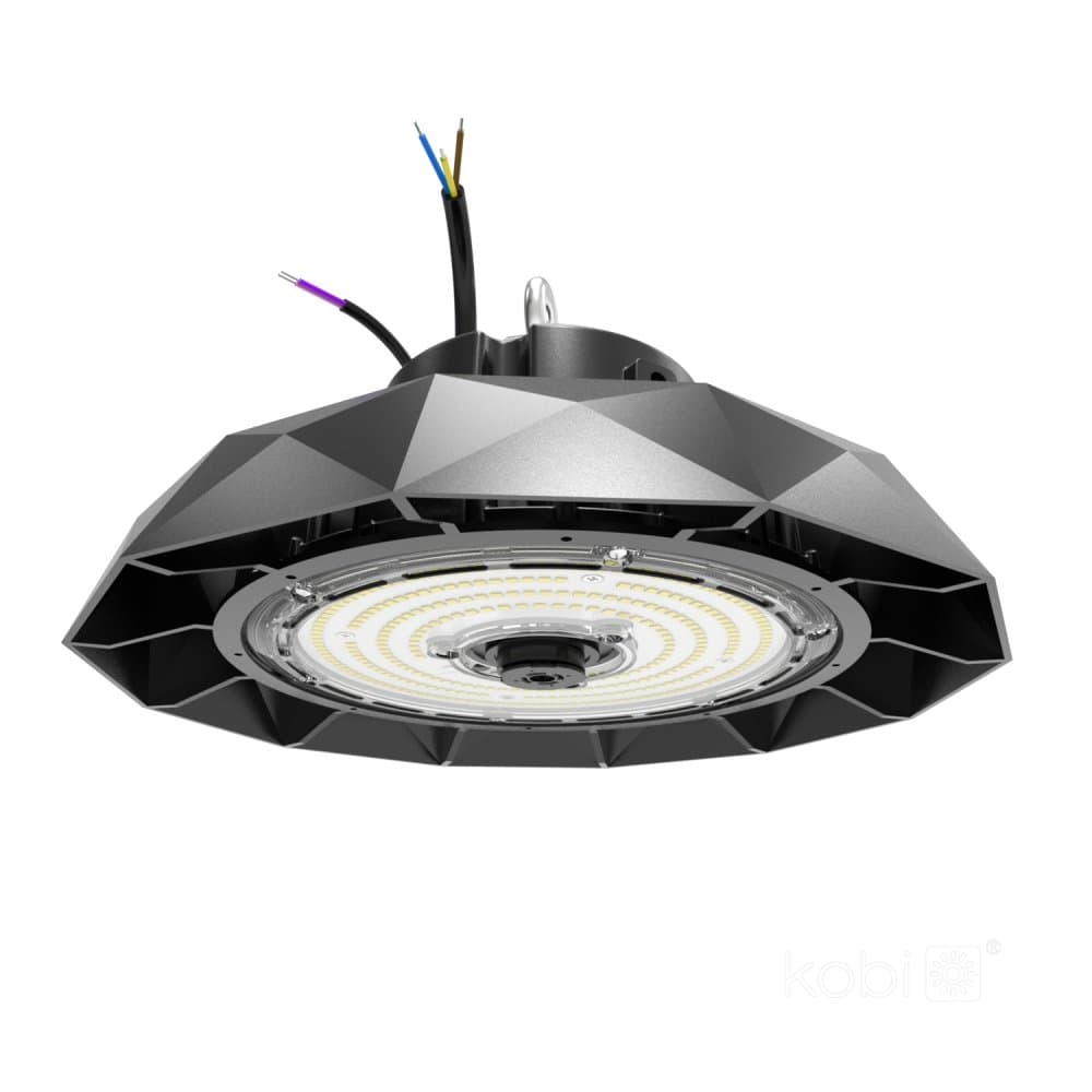 Priemyselné svietidlo lampa LED High Bay 100W 18000lm 4000K neutrálna čierna IP65 IK09 Anica Pro 1