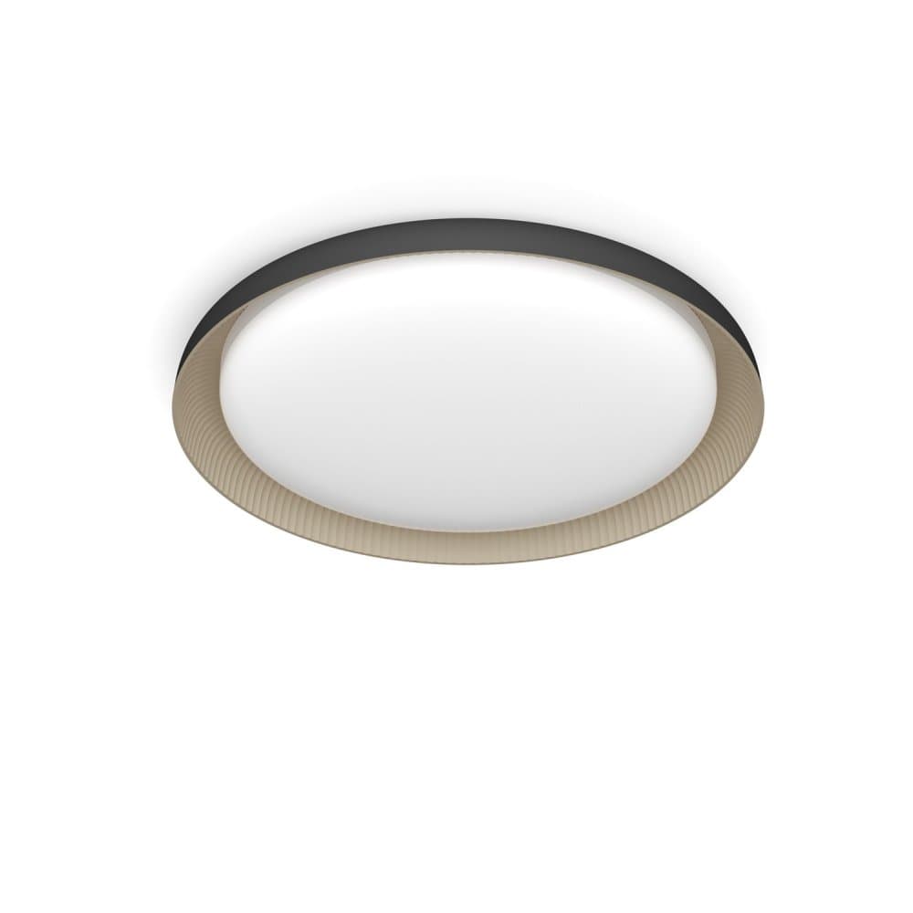 LED povrchové svietidlo 10W 1950lm 4000K SceneSwitch Black Pebblo Ultra Efficient Philips 1