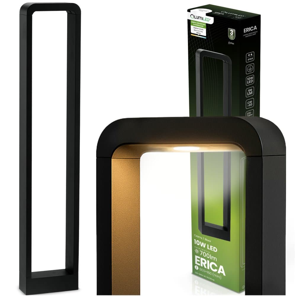 LED 10W ERICA 80cm Lumiled vonkajšie stĺpikové svietidlo 1
