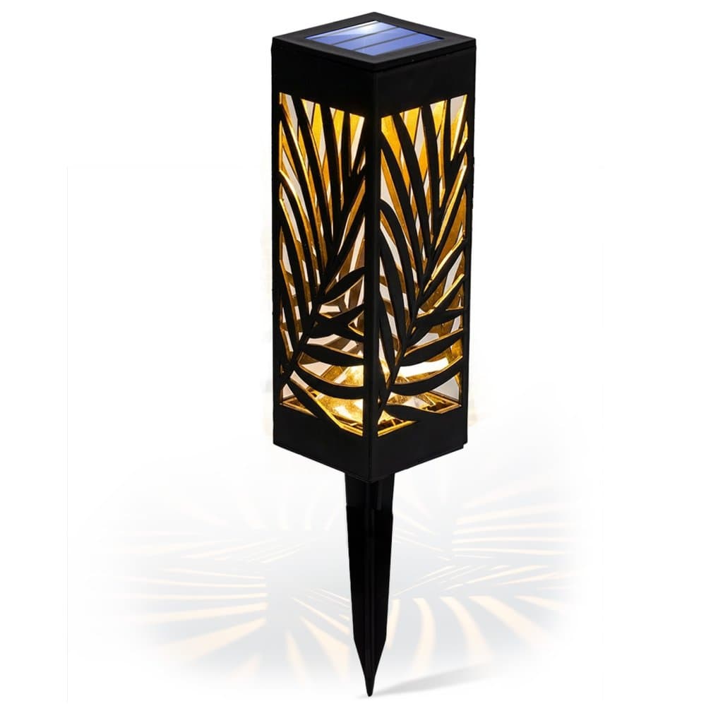 Solárna záhradná lampa LED 2700K IP44 zapichovacia vonkajšia stĺpik LAMIUM LUMILED 1