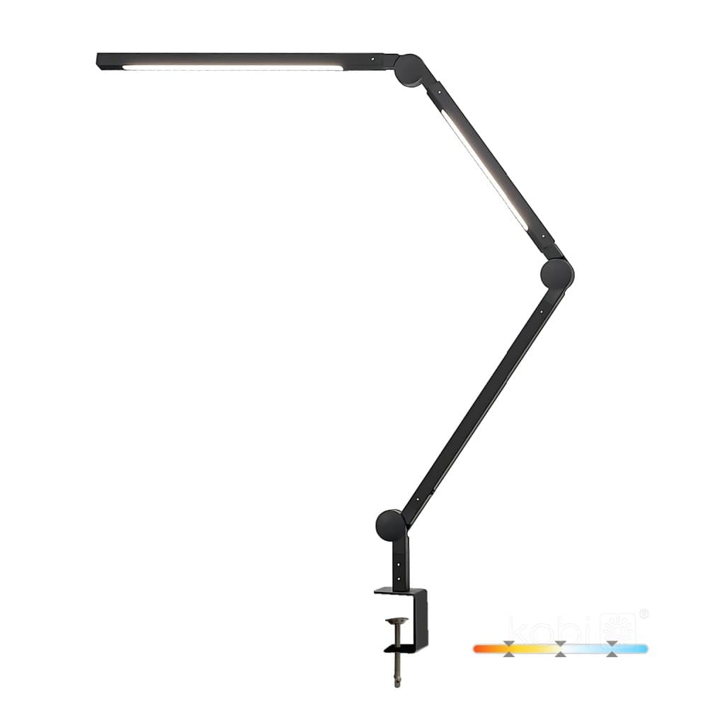 Stolová stolná lampa LED 20W 800lm CCT 120° čierna Tenuix Kobi 1